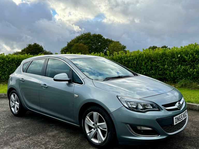 2015/65 VAUXHALL ASTRA 1.4 16V SRI 5DR SILVER GREY 113K MILES CRUISE &amp; ALLOYS