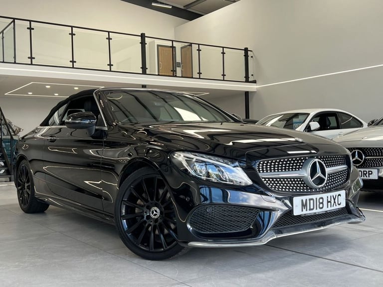 2018 Mercedes-Benz C-Class 2.0 C200 AMG Line Cabriolet 2dr Petrol G-Tronic+ Euro 6 (s/s) (184 ps)...