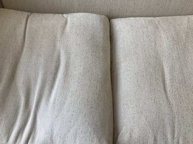 Natural two seater sofa 