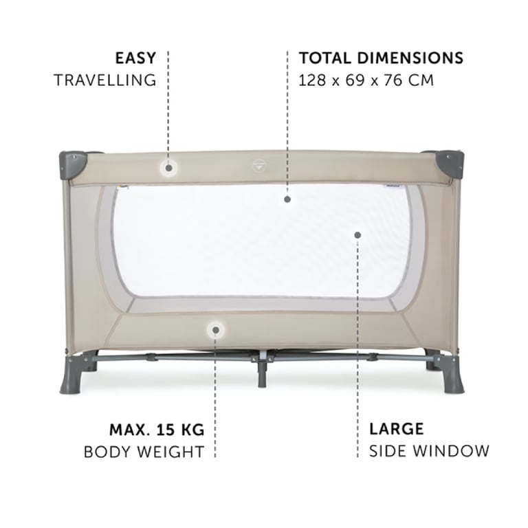 image for Hauck Dream n Play Baby Cot Travel