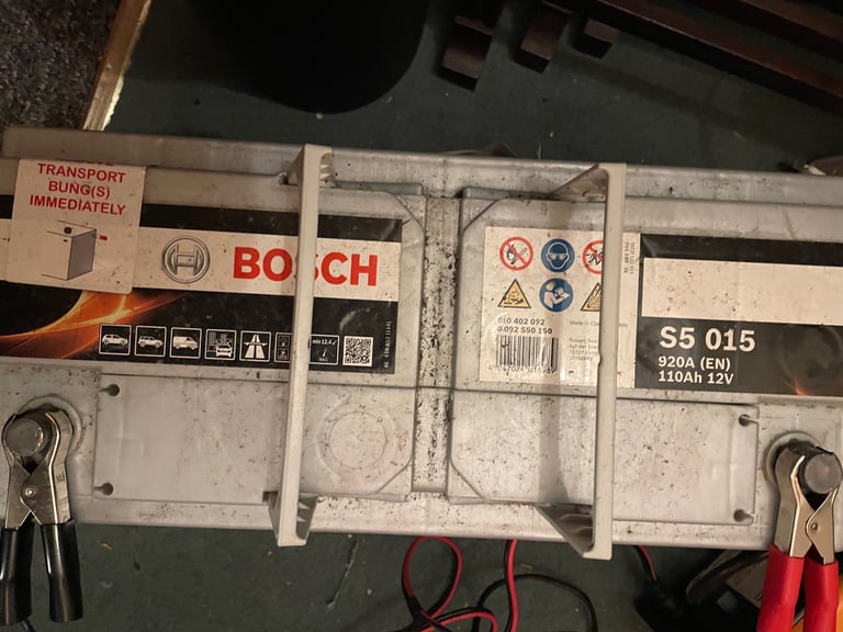 image for Bosch S5015 - Car Battery - 110A/H - 920A