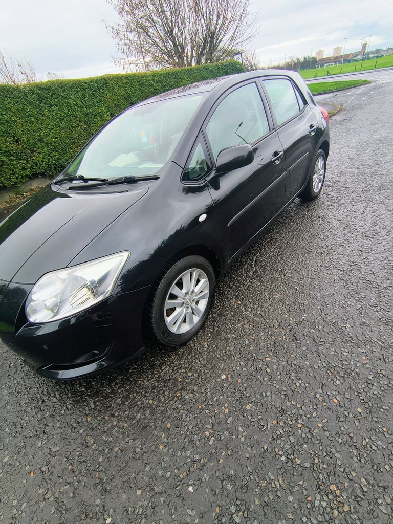 Toyota, AURIS, FULL MOT LOW MILEAGE, Hatchback, 2008, Manual, 1598 (cc), 5 doors