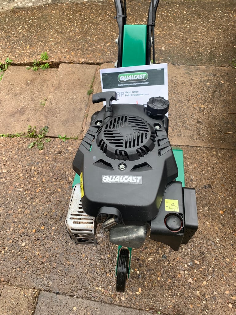 image for Qualcast petrol rotavator tiler tyler