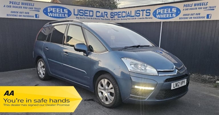 2012 12 CITROEN GRAND C4 PICASSO 1.6 HDI EXCLUSIVE MPV 5DR DIESEL EGS6