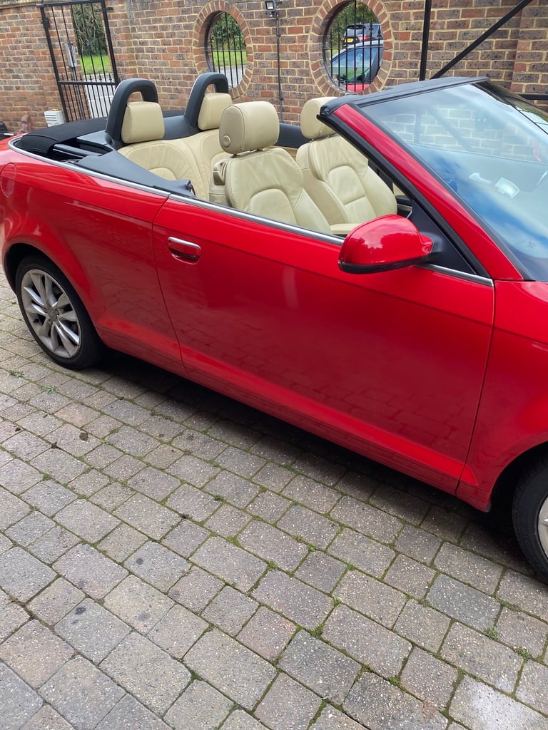 Audi, A3, Convertible, 2013, Manual, 1598 (cc), 2 doors