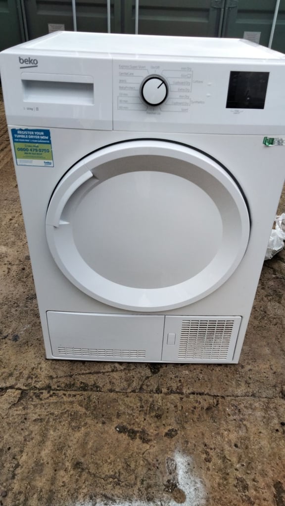 image for 10kg beko condenser dryer new 