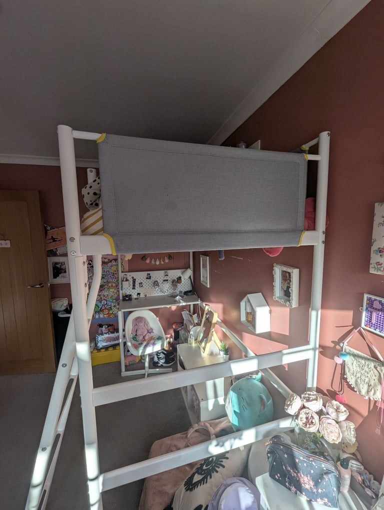 Ikea loft bed, mattress not included!