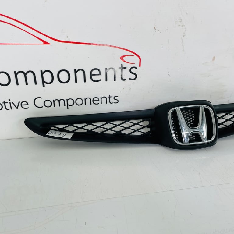 Honda Jazz Front Grill Genuine Mk1 With Emblem 2001 - 2007 [za79]