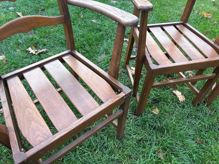 6 Ercol chairs. 