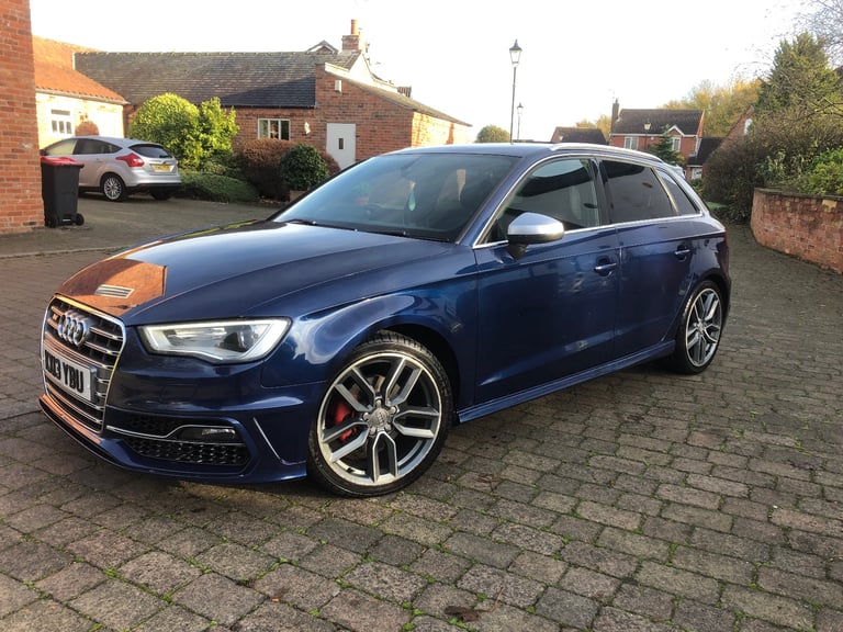 image for 13 PLATE AUDI A3 8V S-LINE 2.0 TDI … REAR SPEC ….FULL (S3 REPLICA) REMAPPED £20 ROAD TAX
