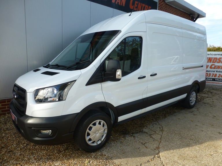 2022 Ford Transit  £  69  A WEEK -  2022 72 REG  FORD TRANSIT 350 L3H3 LWB  HI ROOF VAN EU 6 PANE...