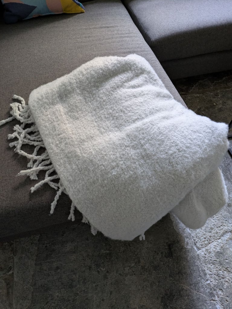 Mohair Style Throw