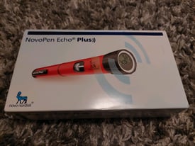 Brand new NovoPen Echo Plus & Case Red