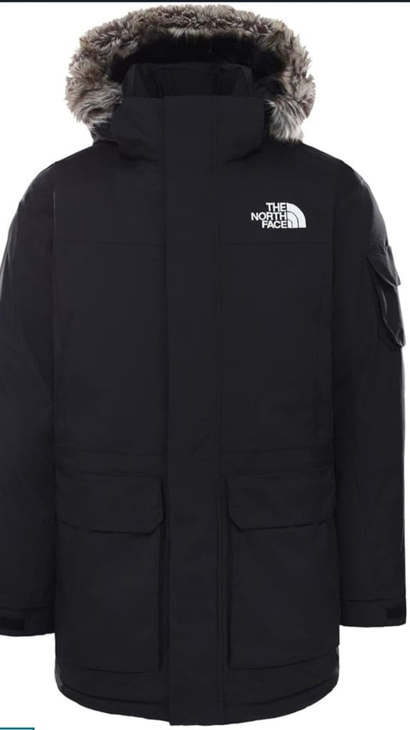 image for Mens North Face McMurdo Parka Black 