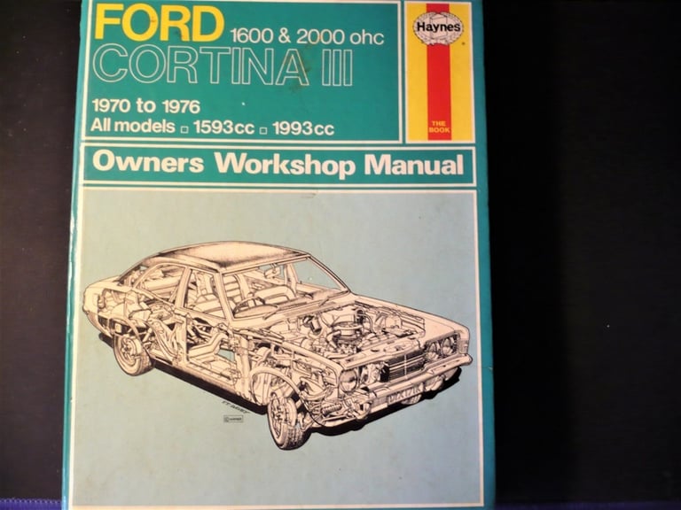 UK Postage. Haynes Ford Cortina Mk 111 1970-1976 Workshop Manual.