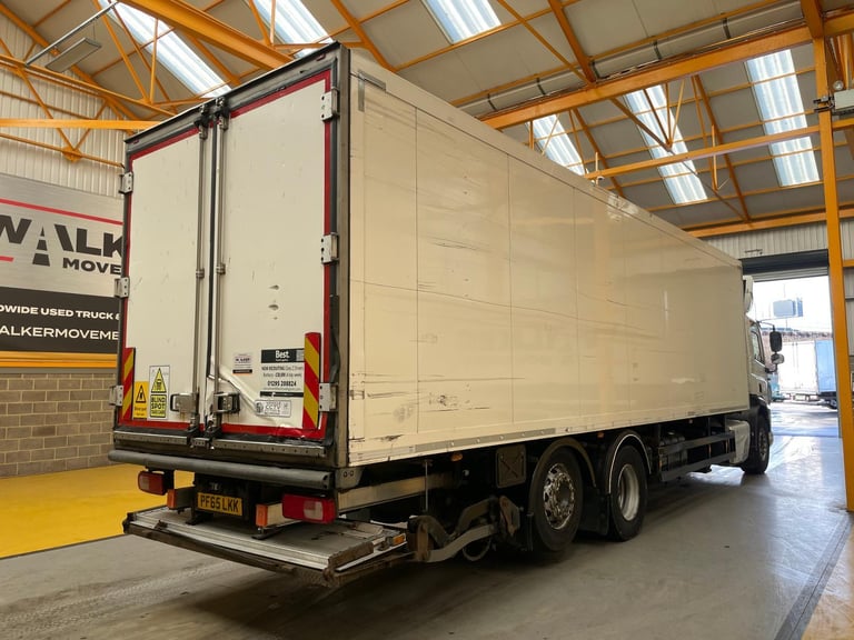 DAF CF290 *EURO 6*, 6X2 26 TONNE INSULATED FRIDGE/FREEZER – 2016 – PF65 LKK