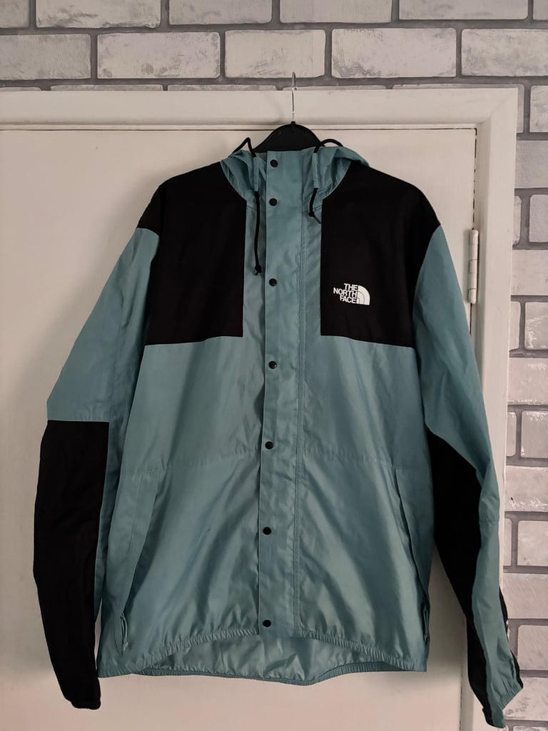 Men’s Light Blue The North Face Windbreaker 