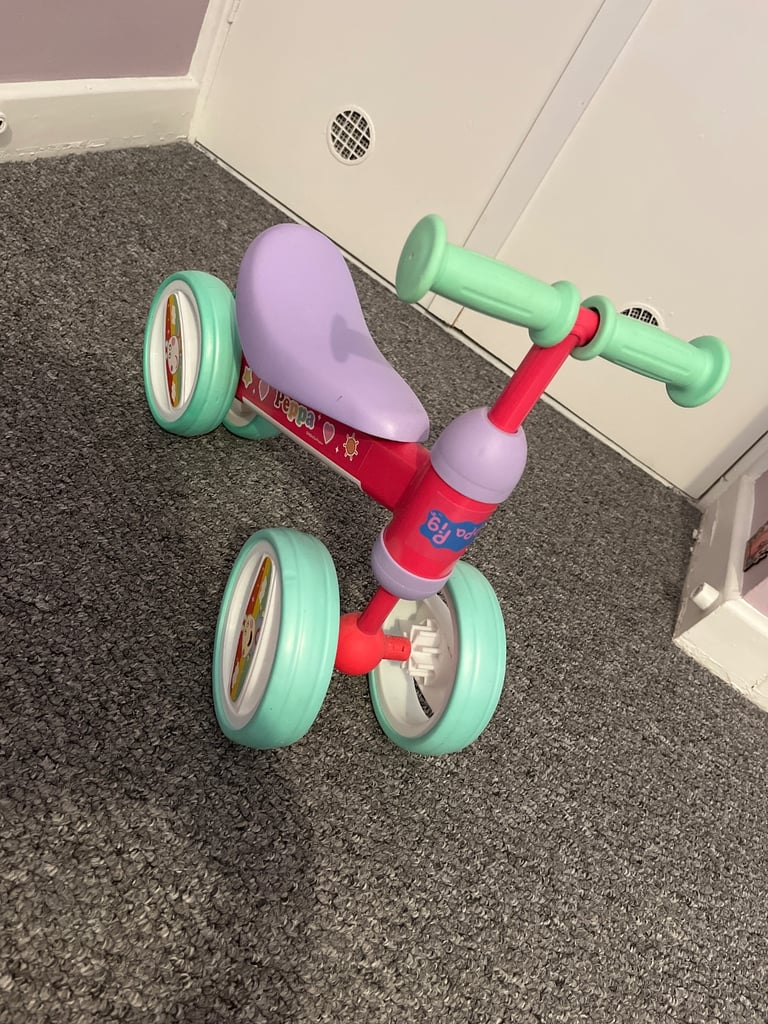 image for Peppa pig toddler balance bike