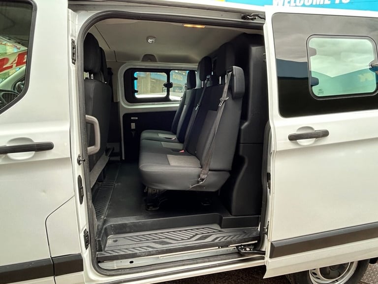 2022 22 FORD TRANSIT CUSTOM 2.0 300 ECOBLUE LEADER CREW VAN DOUBLE CAB 5DR DIESE