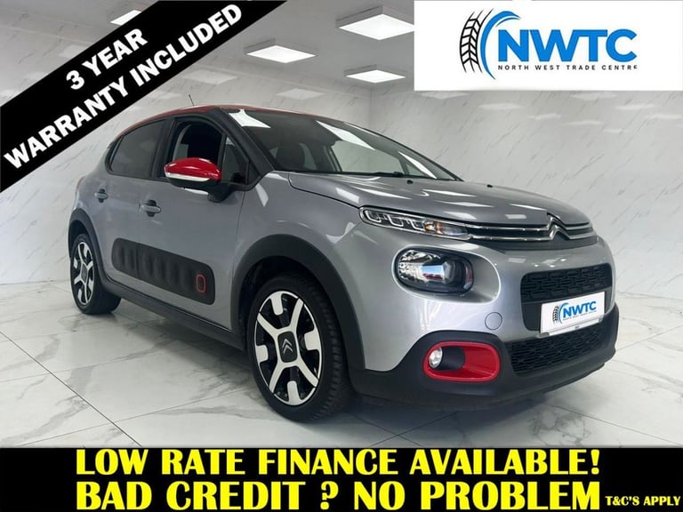 2019 Citroen C3 1.2 PureTech Flair Nav Edition Hatchback 5dr Petrol Manual Euro 6 (s/s) (82 Hatch...
