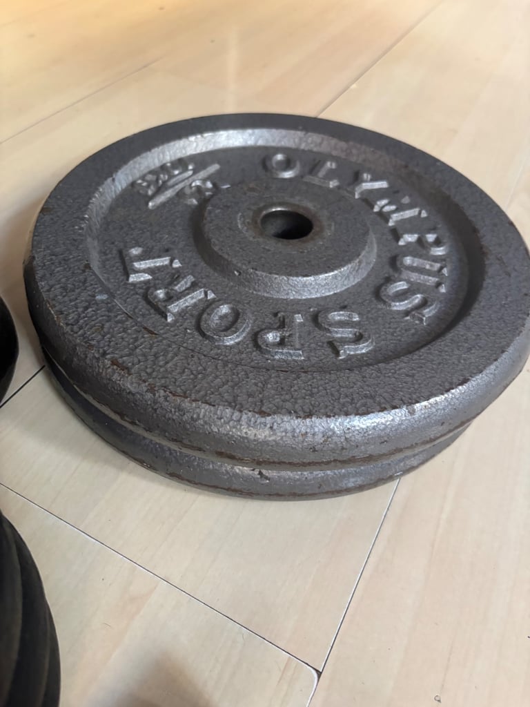 Home Gym Bundle – Bench, Weights, Dumbbells & EZ Curl Bar