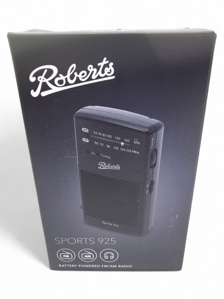 image for (Brand new/Unused) Roberts SPORTS 925 Personal FM/AM Radio