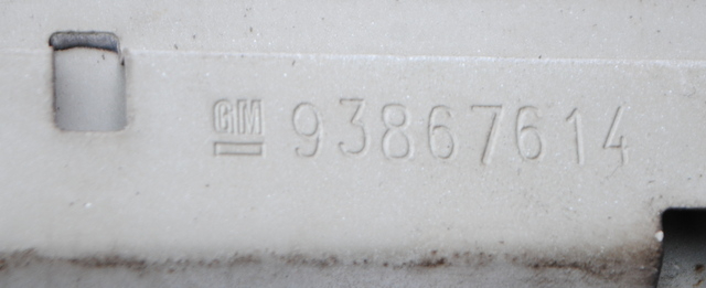 2015-2019 VAUXHALL VIVARO RENAULT TRAFIC 1.6 TDI LEFT N/S SLIDING DOOR GUIDE RAIL COVER PANEL