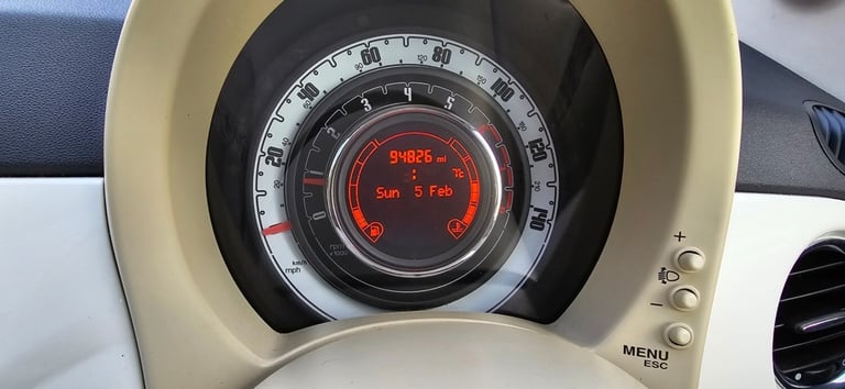 2010 Fiat 500 1.2 Lounge 3dr [Start Stop] HATCHBACK Petrol Manual