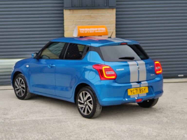 SUZUKI SWIFT; HYBRID; APPLE &amp; ANDROID CAR PLAY; BLUE; ULEZ COMPLIANT;-5 DOOR;