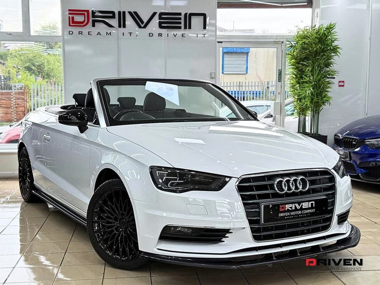 image for WOW! AUDI A3 SPORT CONVERTIBLE CABRIOLET 1.4 TFSI+6SPD MT+FULL KIT+FREE DELIVERY