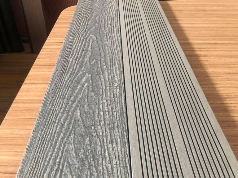image for Durable Composite Decking Board | Dual-Sided Design | Slip-Resistant & Weatherproof