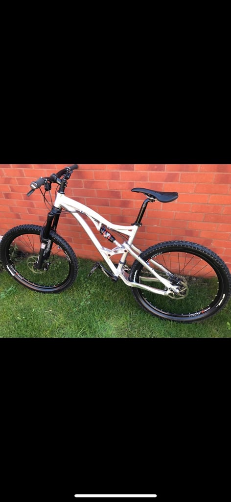 TITUS EL GUAPO FULL SUSPENSION ENDURO. NATURAL ALLOY FINISH in