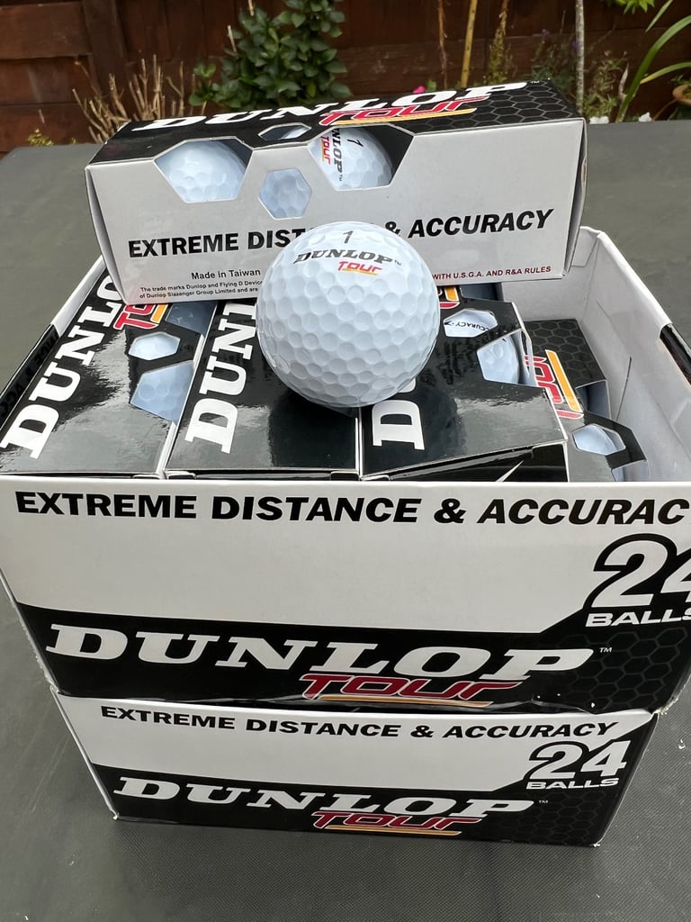 image for 24 x New Dunlop Tour Golf