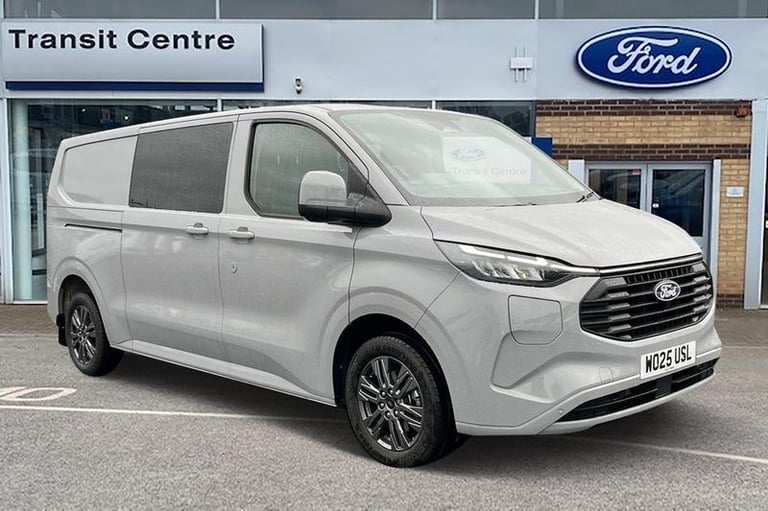 2025 Ford Transit Custom 2.5 PHEV 232ps H1 Double Cab Van Limited Auto PANEL VAN PETROL/ELECTRIC ...