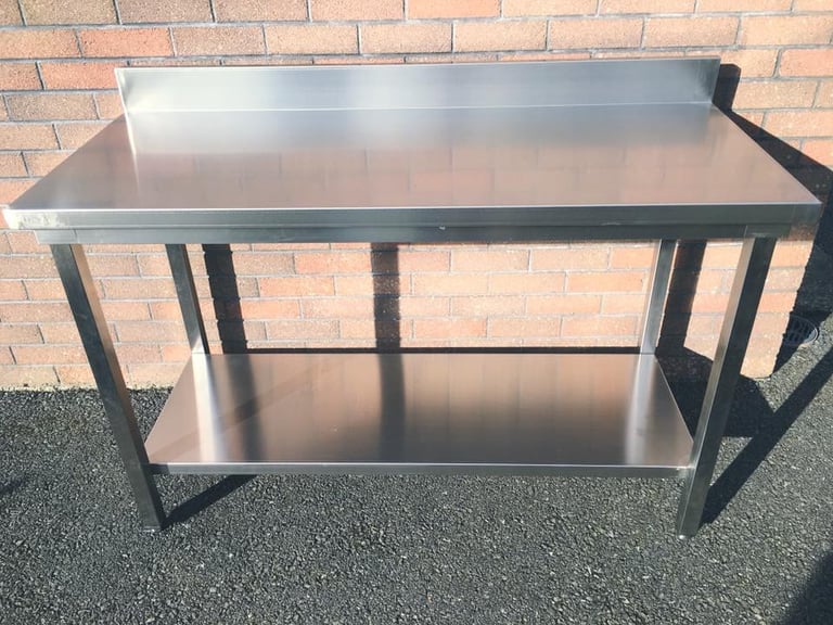 New Stainless Steel Prep Tables - Catering Equipment 