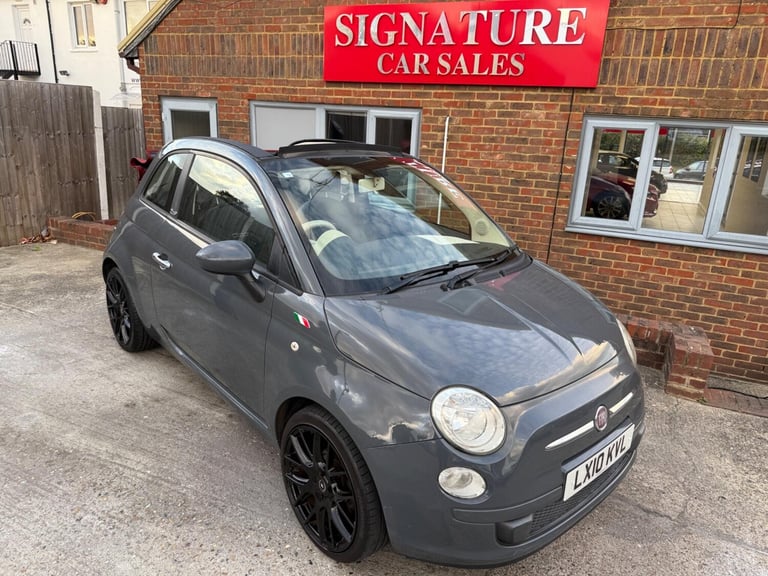 2010 Fiat 500c 1.2S Convertible 2dr Petrol Dualogic Petrol