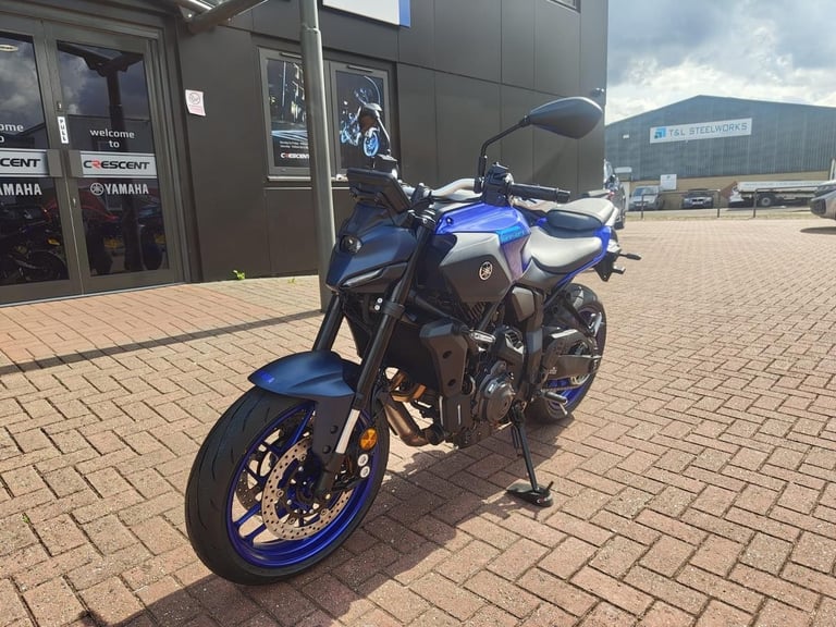 YAMAHA MT-07 Y-AMT 2025 - LATEST MODEL - ICON BLUE - IN STOCK NOW 