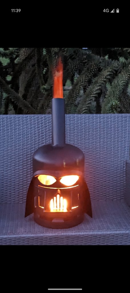image for Darth Vader fire pit 