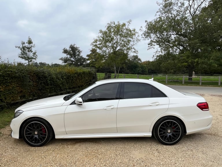 Mercedes-Benz, E Class, E250 CDi AMG Sport, Automatic, White, Saloon, beautiful condition
