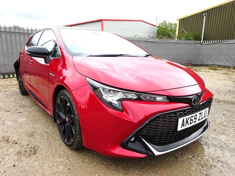 2020 69 REG TOYOTA COROLLA GR SPORT 2.0 HEV HYBRID AUTO DAMAGED SALVAGE