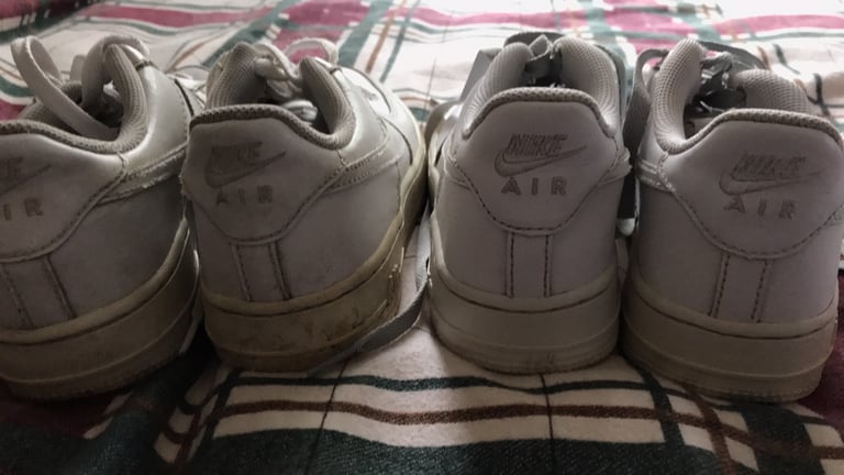2 pairs of trainers size 5