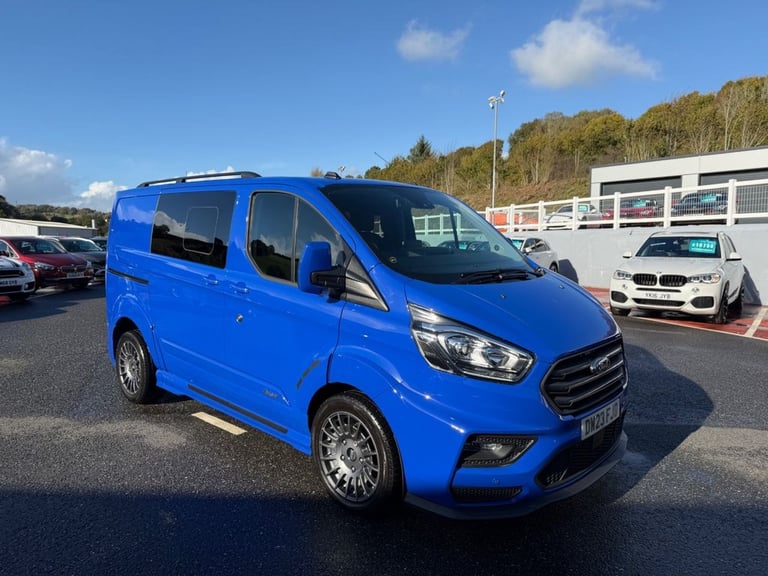 2023 23 FORD TRANSIT CUSTOM MS-RT 320 LIMITED CREW VAN Auto Diesel +VAT