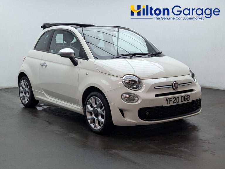 2020 Fiat 500C 1.2 Rock Star Convertible 2dr Petrol Manual Euro 6 (s/s) (69 bhp) BLUETOOTH CONVER...