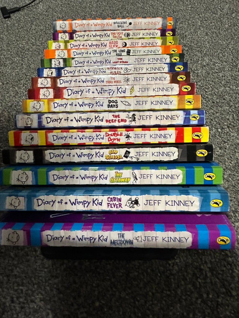 Diary of a Wimpey kid books