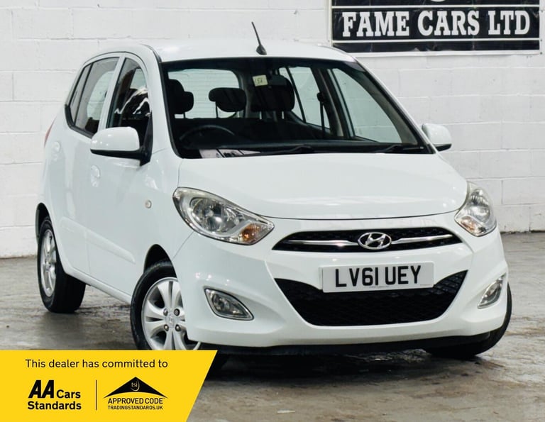 2011 Hyundai i10 1.2 Active Auto Euro 5 5dr HATCHBACK Petrol Automatic