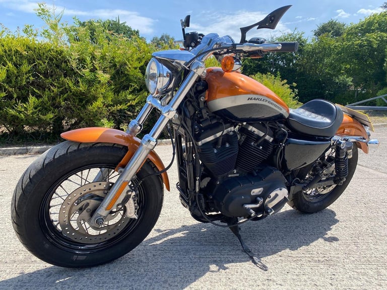 2014 HARLEY DAVIDSON 1200 CUSTOM LIMITED XL CA 14 ORANGE  BLACK SPORTSTER