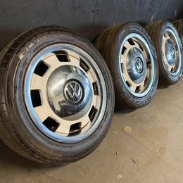GENUINE OEM VW BEETLE HERITAGE 17” 5x112 ALLOY WHEELS + TYRES