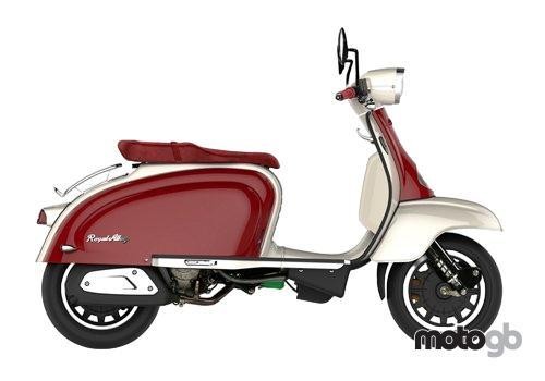 Royal Alloy TG 125cc S a Modern Classic Retro Automatic Moped Scooter