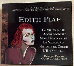 image for 2 X CD EDITH PIAF DELUXE EDITION- GOLD COLLECTION