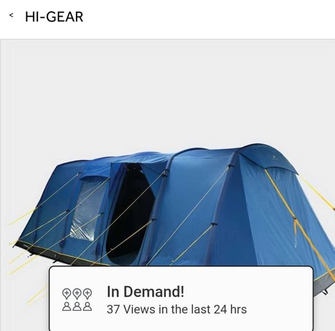 Zenobia person tent in Sunderland, Tyne and Wear Gumtree